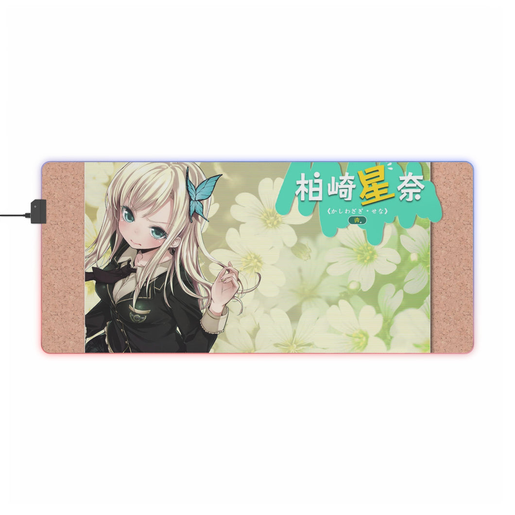 Boku Wa Tomodachi Ga Sukunai Sena Kashiwazaki RGB LED Mouse Pad (Desk Mat)