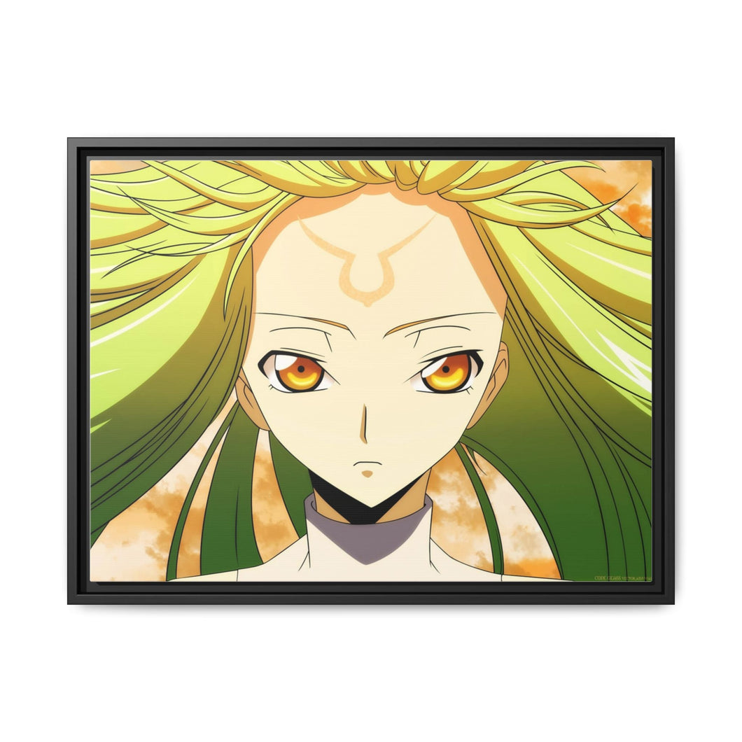 Anime Code Geassr Canvas Framed Art Print