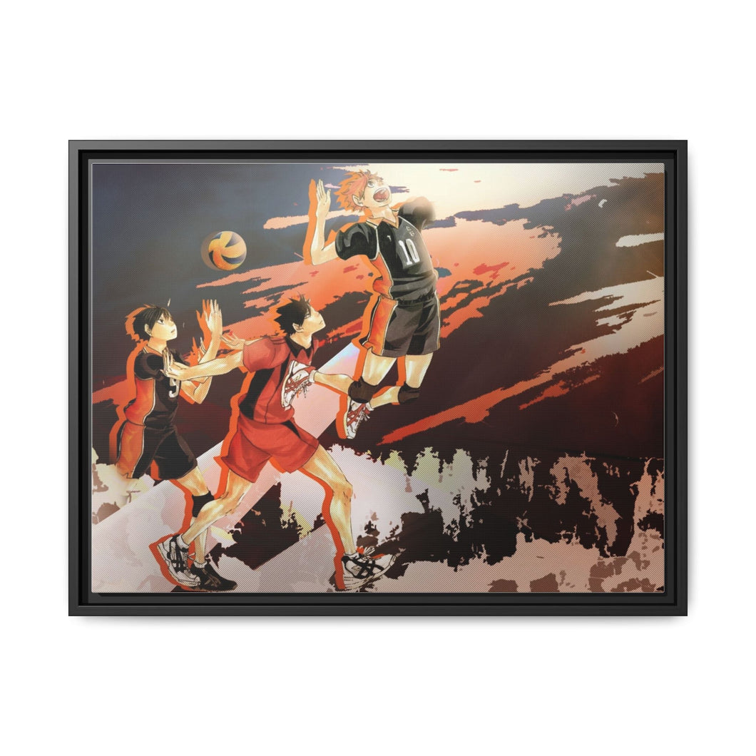 Haikyu!! Canvas Framed Art Print