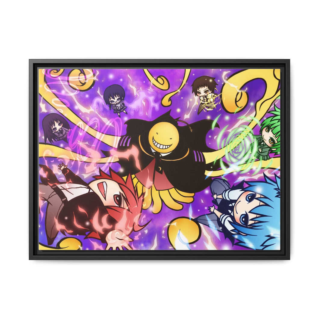 Anime Assassination Classroom Canvas Framed Art Print