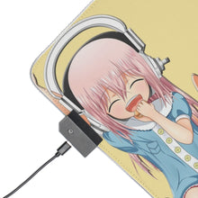 Load image into Gallery viewer, Super Sonico RGB LED Mouse Pad (Desk Mat)
