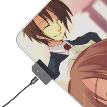 Load image into Gallery viewer, The Melancholy Of Haruhi Suzumiya RGB LED Mouse Pad (Desk Mat)
