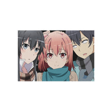 Load image into Gallery viewer, My Teen Romantic Comedy SNAFU Hachiman Hikigaya, Yukino Yukinoshita, Yui Yuigahama Rug
