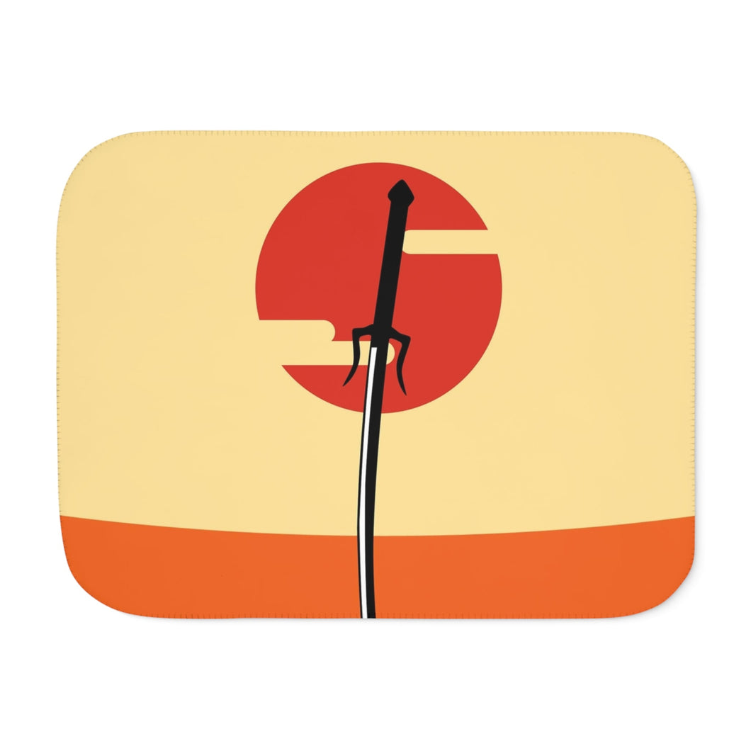 Anime Samurai Champloo Sherpa Blanket