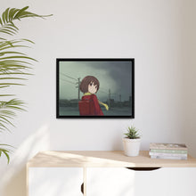 Load image into Gallery viewer, Anime ERASED Canvas Framed Art Print
