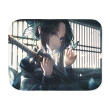 Load image into Gallery viewer, Demon Slayer: Kimetsu no Yaiba Sherpa Blanket
