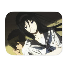 Load image into Gallery viewer, Fuyumi Irisu  Face Sherpa Blanket
