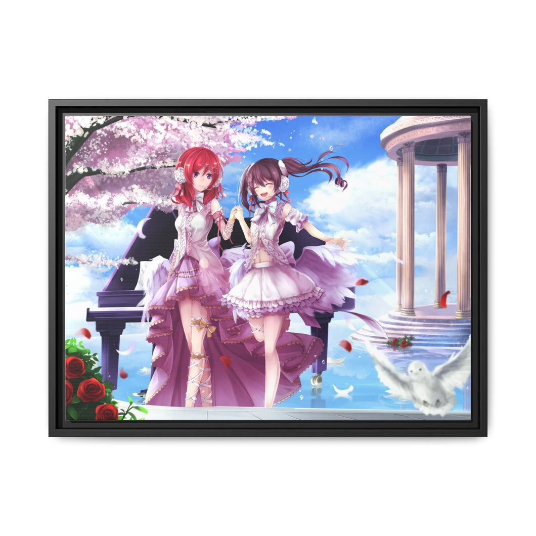 Anime Love Live! Canvas Framed Art Print