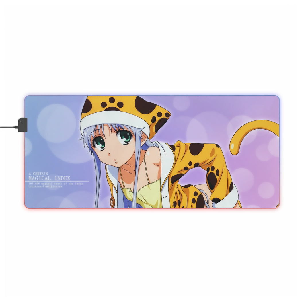 A Certain Magical Index RGB LED Mouse Pad (Desk Mat)