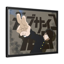 Load image into Gallery viewer, Mob Psycho 100 Shigeo Kageyama Canvas Framed Art Print
