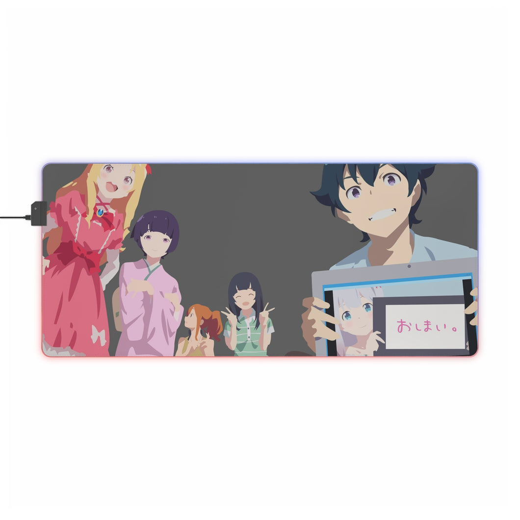 EroManga-Sensei RGB LED Mouse Pad (Desk Mat)