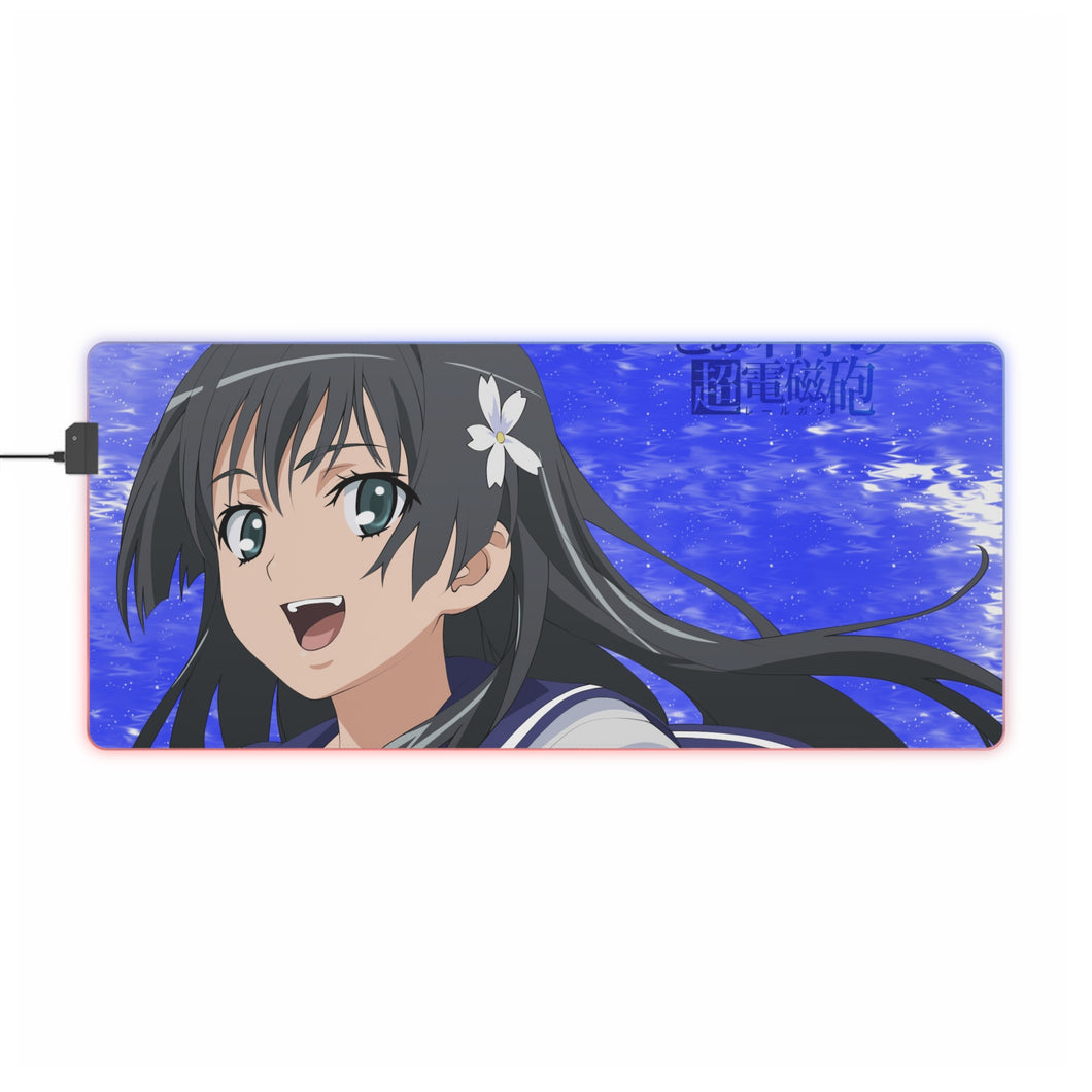 A Certain Scientific Railgun RGB LED Mouse Pad (Desk Mat)