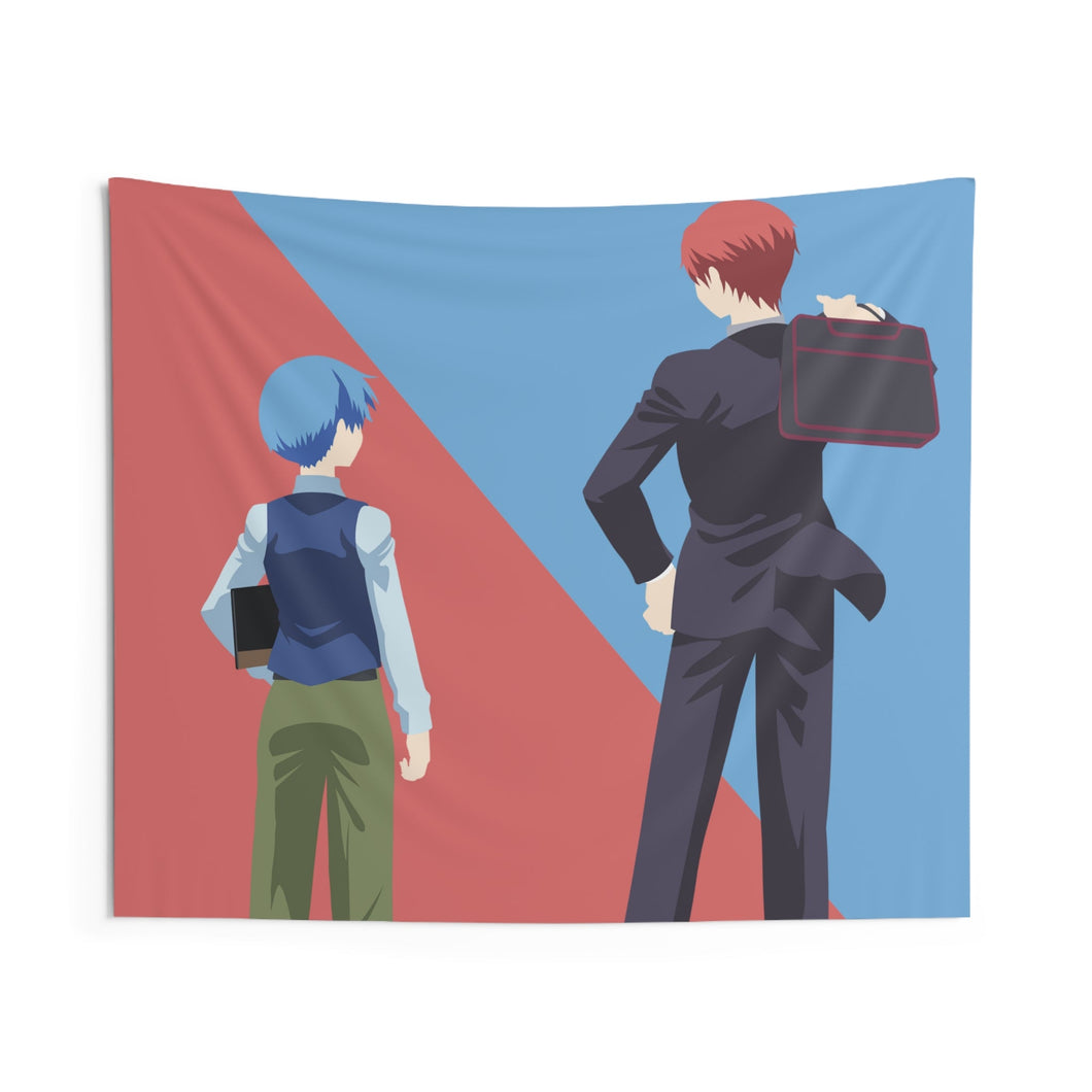Nagisa to Karma - Ansatsu Kyoushitsu Indoor Wall Tapestry