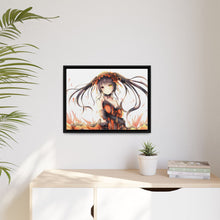 Load image into Gallery viewer, Kurumi Tokisaki Canvas Framed Art Print

