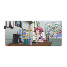 Load image into Gallery viewer, Anime Aria RGB LED Mouse Pad (Desk Mat)
