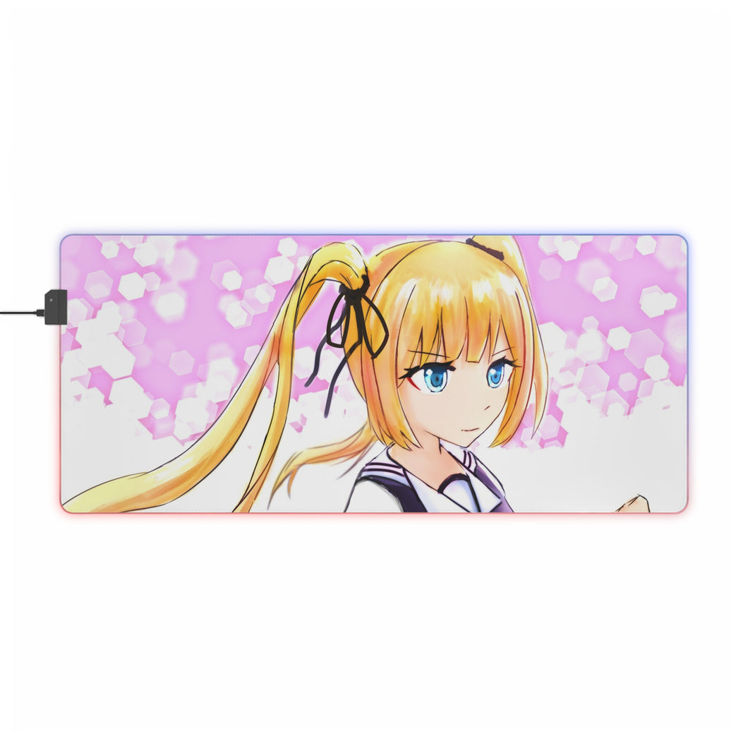 Saekano: How To Raise A Boring Girlfriend RGB LED Mouse Pad (Desk Mat)