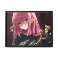 Hitori Gotou Canvas Framed Art Print