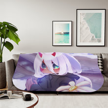 Load image into Gallery viewer, Zero Two Child Sherpa Blanket
