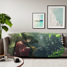 Load image into Gallery viewer, Anime Demon Slayer: Kimetsu no Yaiba Sherpa Blanket
