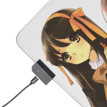 Load image into Gallery viewer, The Melancholy Of Haruhi Suzumiya RGB LED Mouse Pad (Desk Mat)
