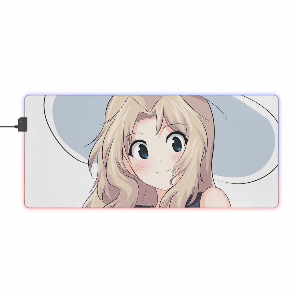 Girls und Panzer RGB LED Mouse Pad (Desk Mat)
