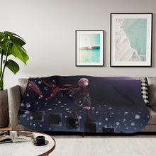 Load image into Gallery viewer, Anime Guilty Crown Sherpa Blanket
