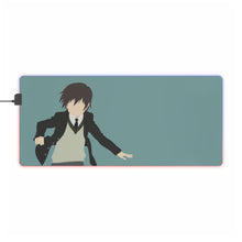 Load image into Gallery viewer, Kazuya Kujo RGB LED Mouse Pad (Desk Mat)
