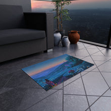 Load image into Gallery viewer, Anime Girl on Scenic Night Rug
