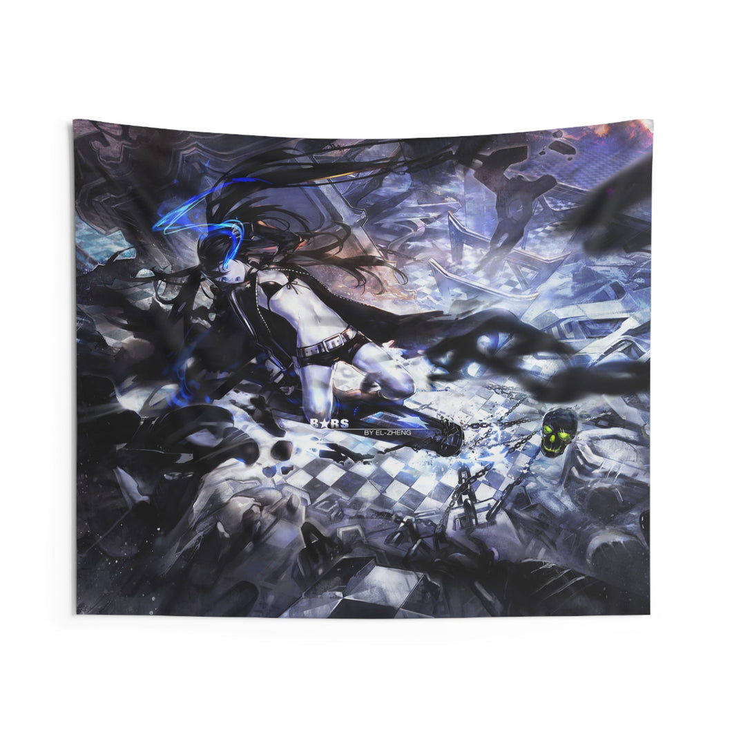 Black Rock Shooter Indoor Wall Tapestry