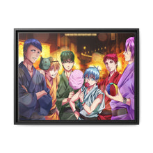 Load image into Gallery viewer, Kuroko&#39;s Basketball Tetsuya Kuroko, Daiki Aomine, Atsushi Murasakibara Canvas Framed Art Print
