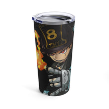 Load image into Gallery viewer, Fire Force Shinra Kusakabe Tumbler 20oz
