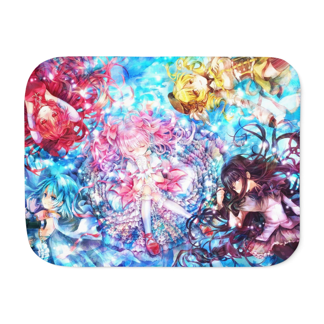Anime Puella Magi Madoka Magica Sherpa Blanket