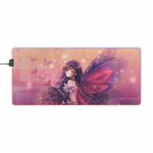 Load image into Gallery viewer, Accel World Kuroyukihime RGB LED Mouse Pad (Desk Mat)
