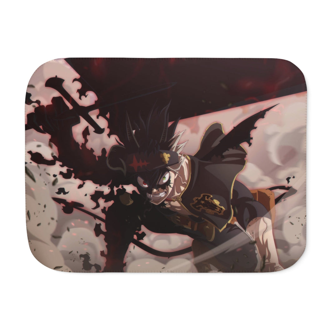 Anime Black Clover Sherpa Blanket