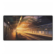 Load image into Gallery viewer, Anime Train Station Mouse Pad (Desk Mat)
