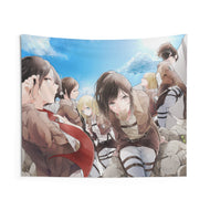 Anime Attack On Titan Indoor Wall Tapestry