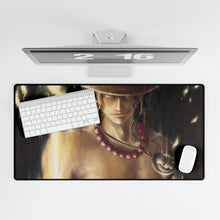 Load image into Gallery viewer, Portgas D. Ace Mouse Pad (Desk Mat)
