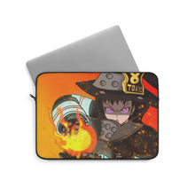 Load image into Gallery viewer, Fire Force Maki Oze Laptop Sleeve
