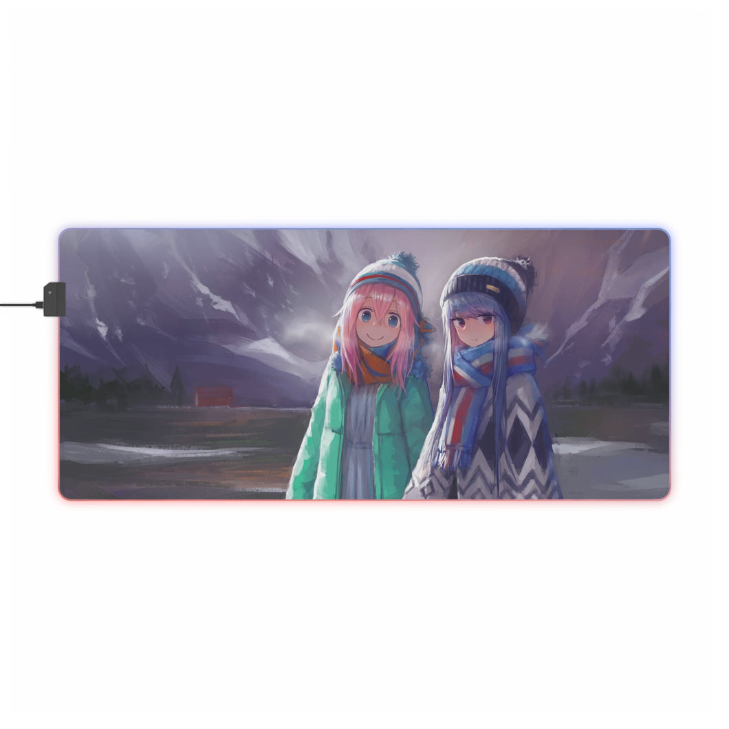 Laid-Back Camp RGB LED Mouse Pad (Desk Mat)