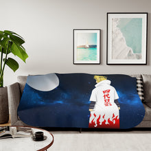 Load image into Gallery viewer, Minato Namikaze Sherpa Blanket
