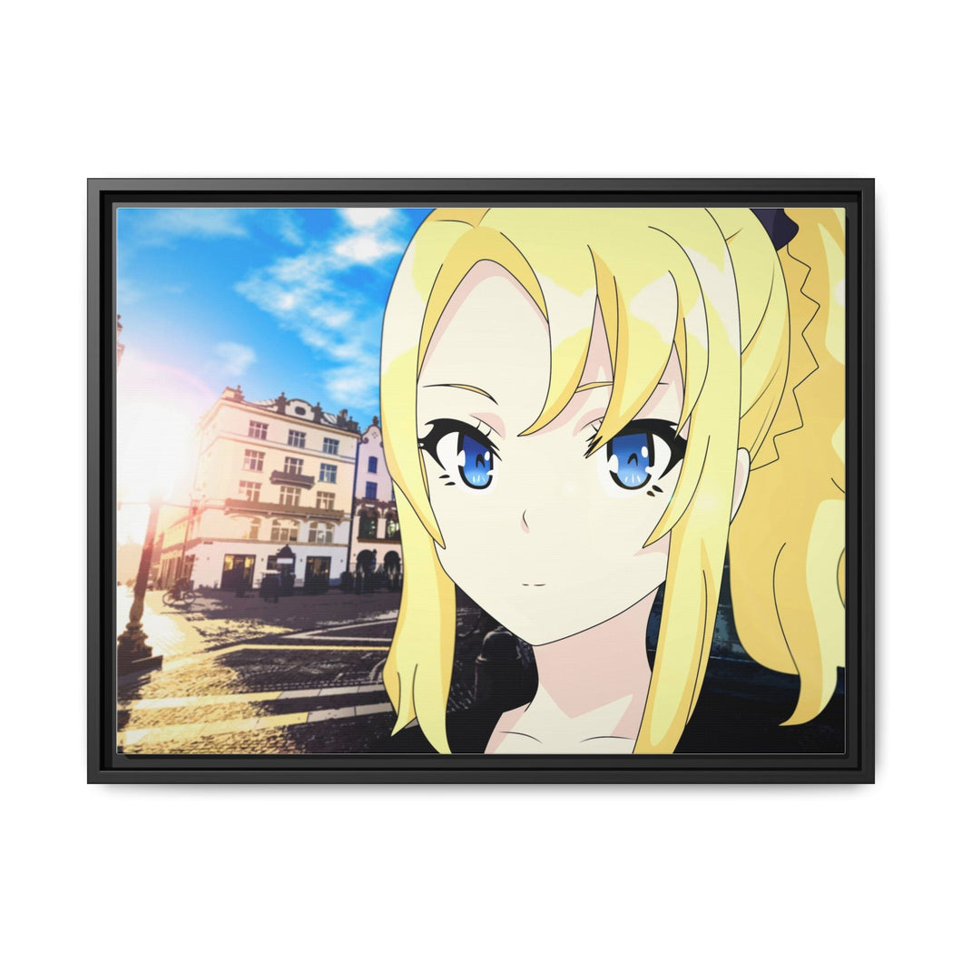 Nodoka! Canvas Framed Art Print