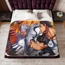 Load image into Gallery viewer, Black Clover Yami Sukehiro Sherpa Blanket
