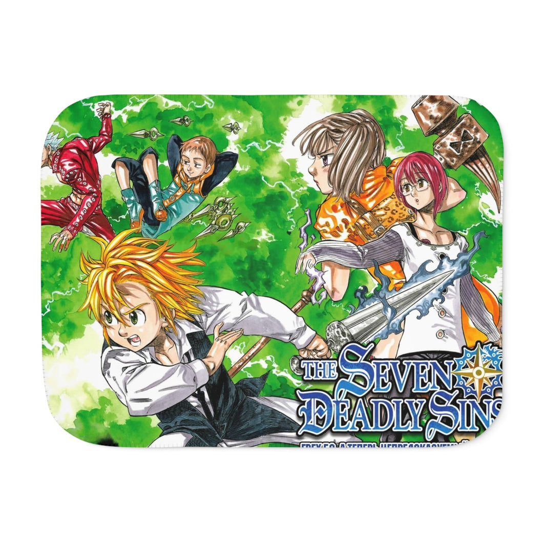 Anime The Seven Deadly Sins Sherpa Blanket