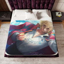 Load image into Gallery viewer, Howl&#39;s Moving Castle Sherpa Blanket
