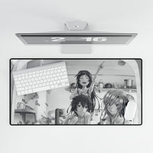 Load image into Gallery viewer, Kirito,Asuna and Yui Mouse Pad (Desk Mat)
