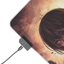 Load image into Gallery viewer, Eren, Mikasa and Armin become zombies RGB LED Mouse Pad (Desk Mat)
