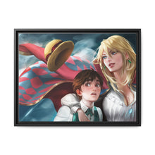 Load image into Gallery viewer, Anime Howl&#39;s Moving Castle Canvas Framed Art Print
