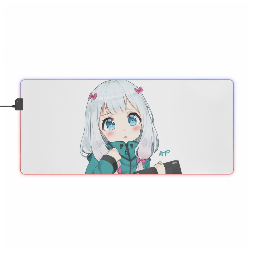 EroManga-Sensei RGB LED Mouse Pad (Desk Mat)