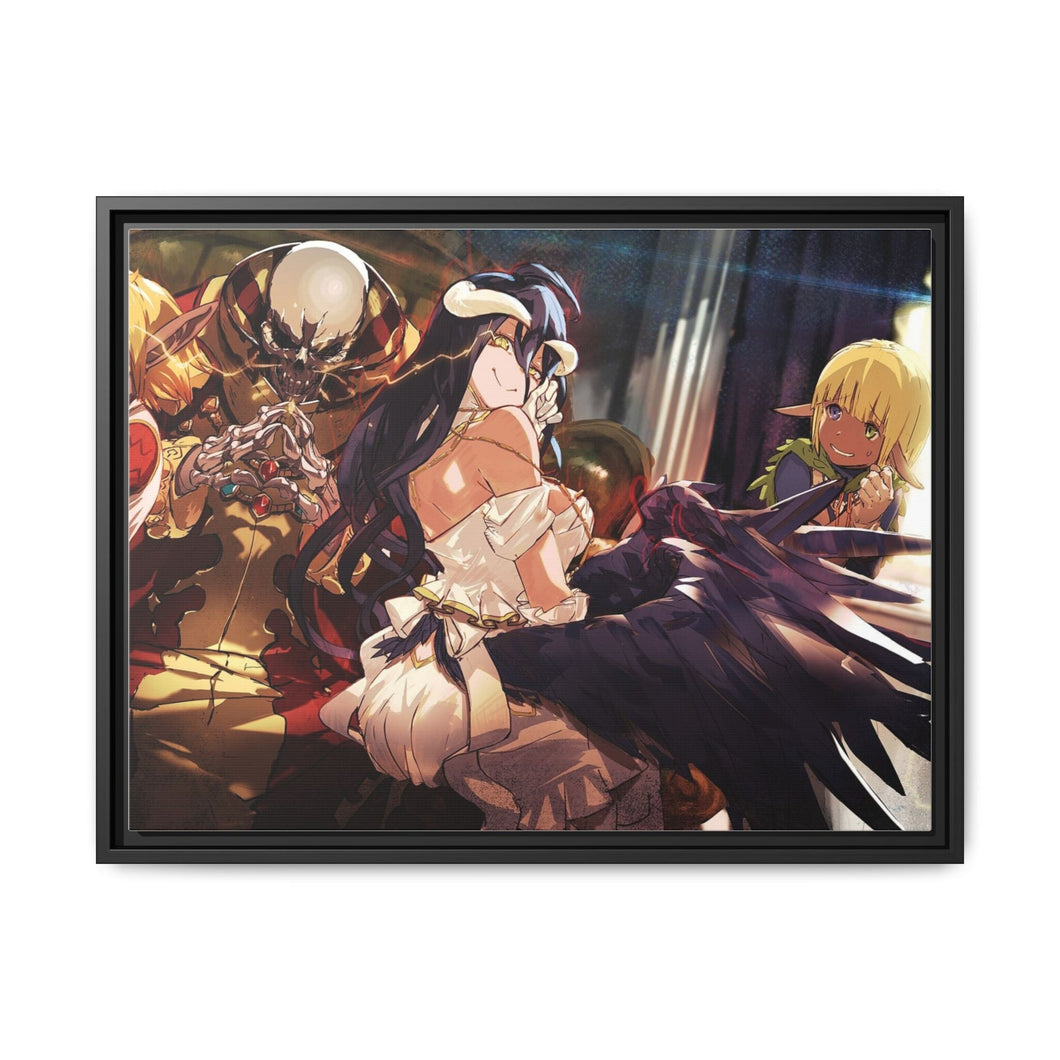 Anime Overlord Canvas Framed Art Print