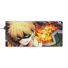 Load image into Gallery viewer, My Hero Academia Katsuki Bakugou RGB LED Mouse Pad (Desk Mat)
